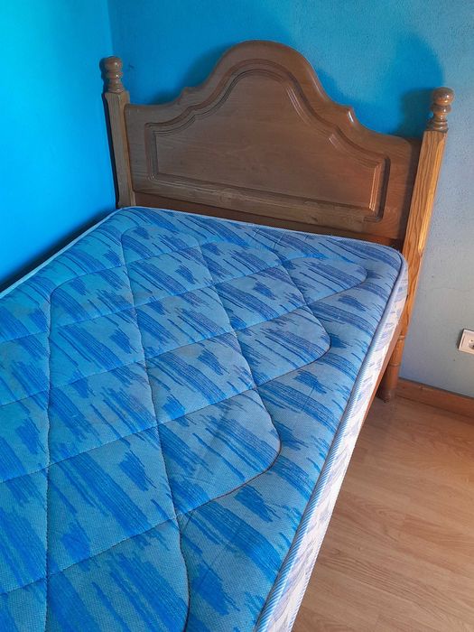 Cama de solteiro,comoda ,mesinha de cabeceira,pinho64586505303042120