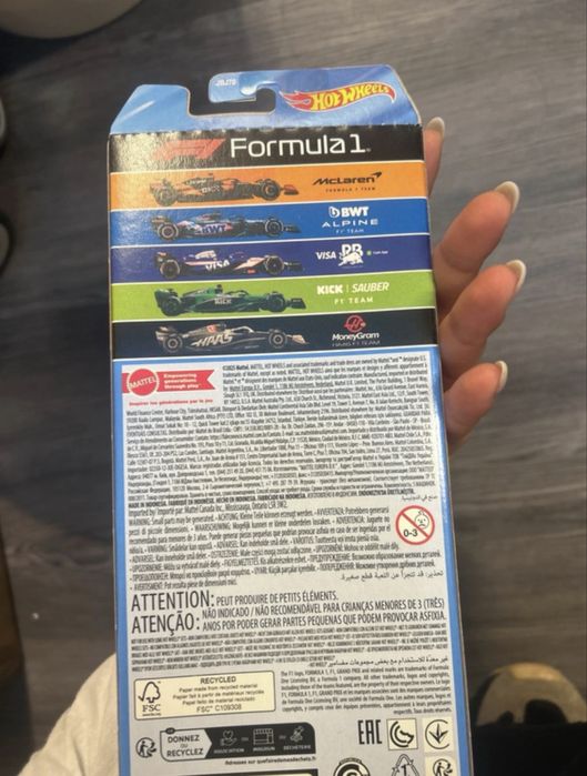 Hotwheels fórmula 1