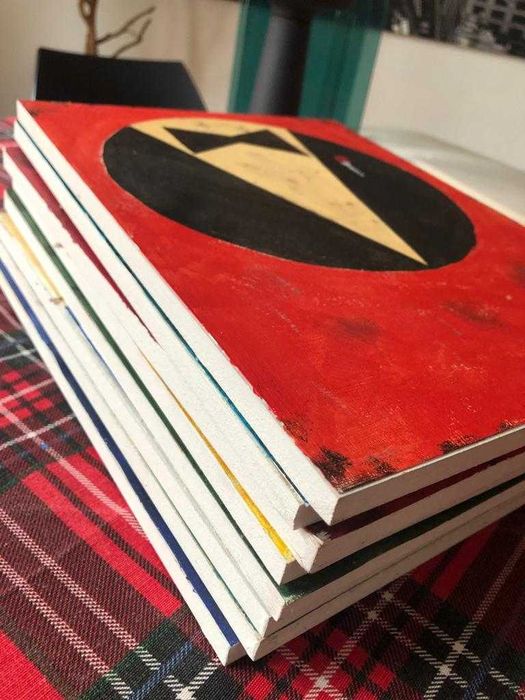 8 pinturas / quadros de filmes