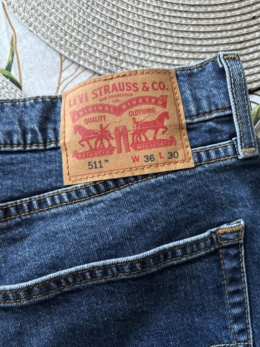 Levis 511 jeansy , rozm36/30