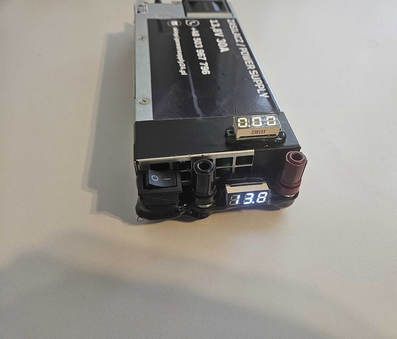 Zasilacz 13,8V 30A/35A Woltomierz/Amperomierz CB RADIO - Gwarancja24