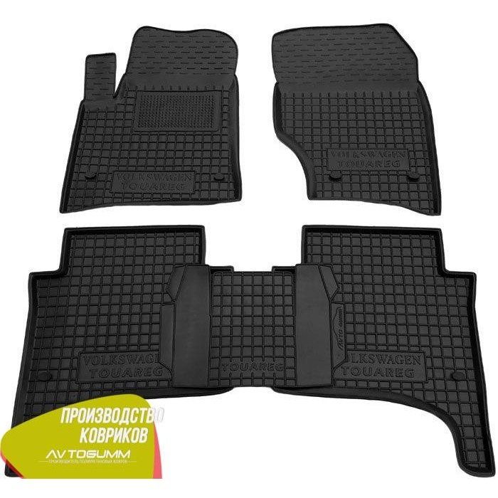 Авто Коврики в салон Volkswagen Touareg-Таурег 2002-2021 (и Багажник)