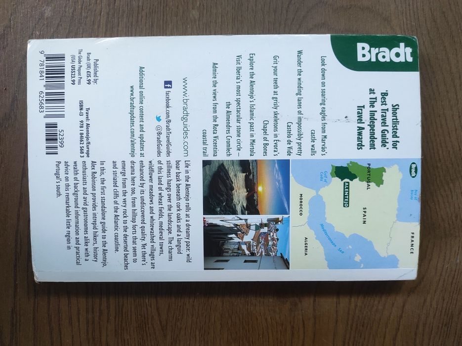 Book: "Alentejo" – Bradt Travel Guide (1st Edition)