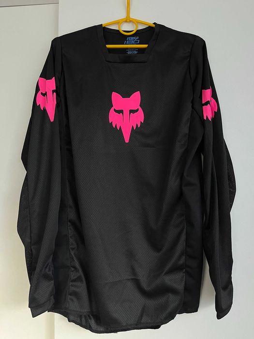Strój FOX Legion (Black Pink Różowy)(cross,quad,enduro,mtb,dh) Damski