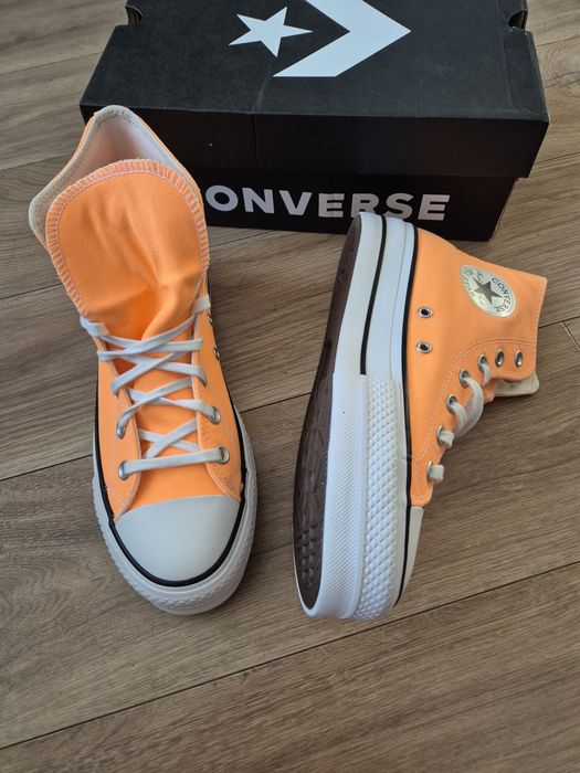 Converse pomarańczowe 39