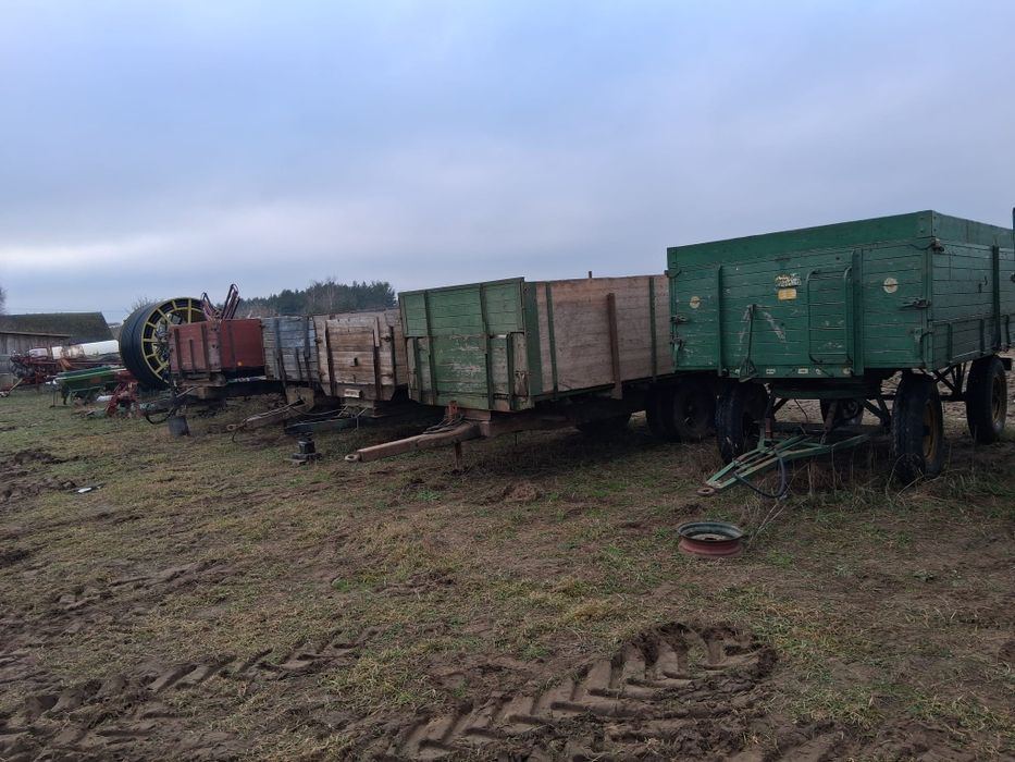 Przyczepy Rolnicze  4-10ton