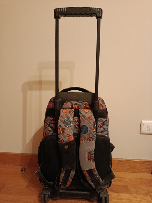 Mochila Escolar Trolley Criança