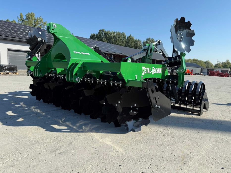 Brona talerzowa Metal-Technik 3.0m wał daszkowy - dowóz cała PL !!