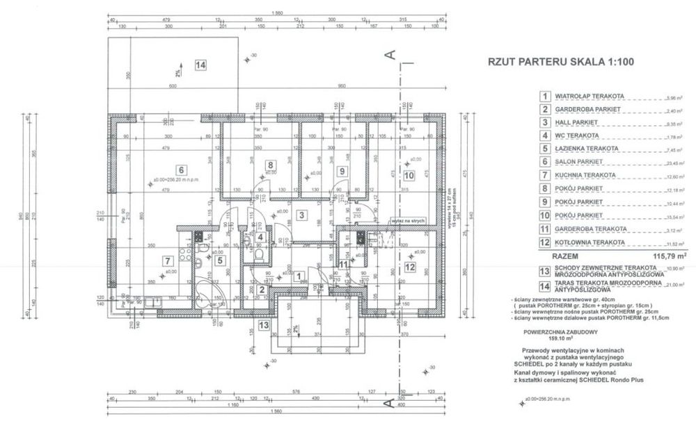 Dom 115m2, Alwernia Stan surowy+ dach