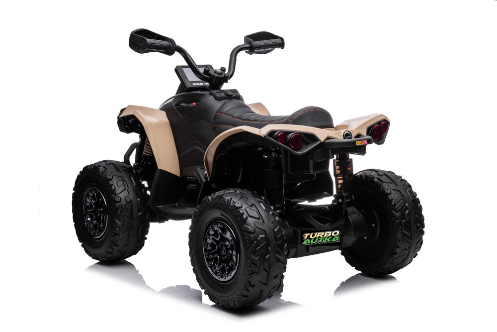 MEGA MOCNY QUAD 4x4 24V 800W | Samochód Auto na akumulator XL | Panel muzyczny MP3 | Miękkie koła | HIT 2027 !