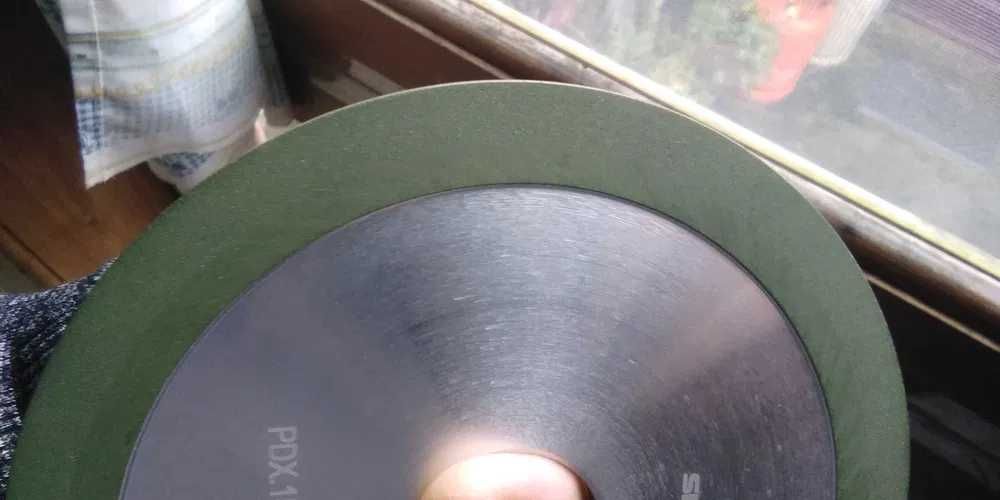 Roda para amolar discos de diamante,nova.