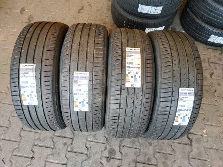 4x NOWE 235/50 r21 101 wMichelin pilot sport 4 SUV