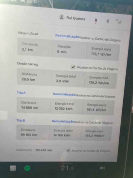 Tesla Long Range Dual Motor em excelente estado