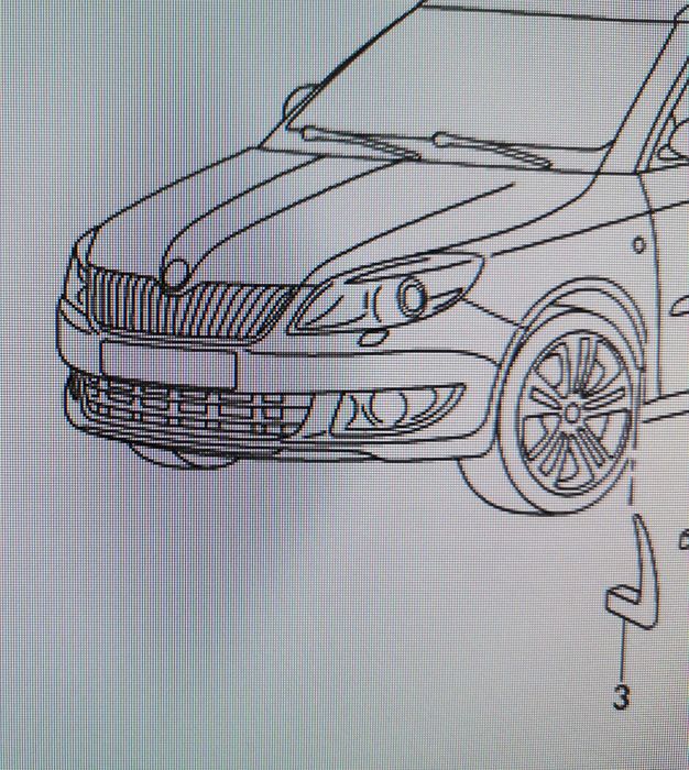 Брызговики оригинальные передние для Fabia 2, Roomster, Skoda, VAG