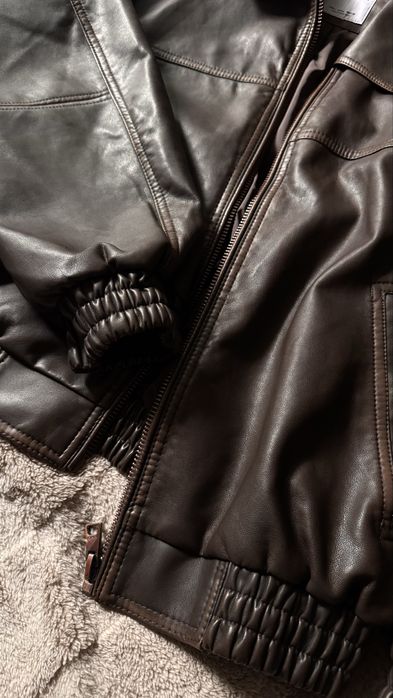 Куртка жіноча Bershka екошкіра