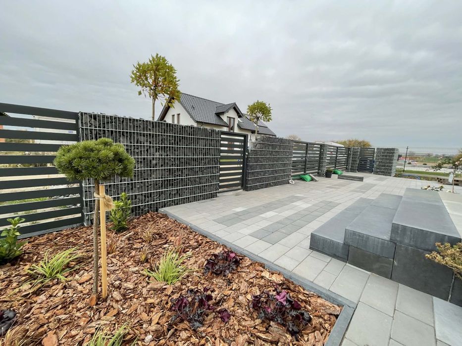 Ogrodzenia gabionowe panele gabiony