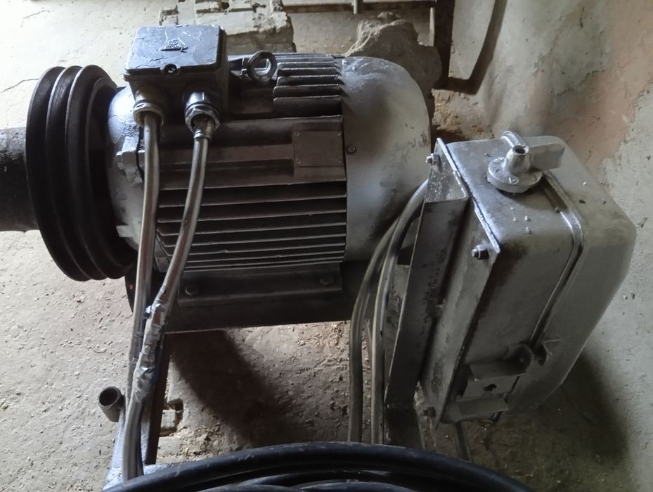 Silnik 7,5 kw, używany, sprawny