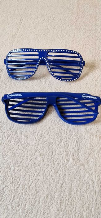 Okulary imprezowe disco koncert prywatka z kryształami 2 sztuki!!!