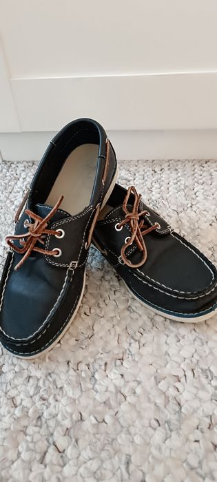 Buty mokasyny skórzane Timberland