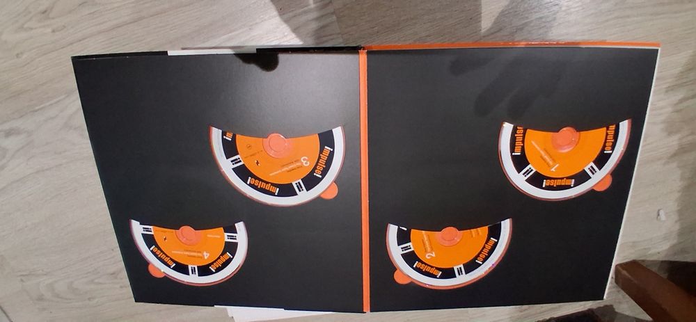 Box set livro com 4 cds