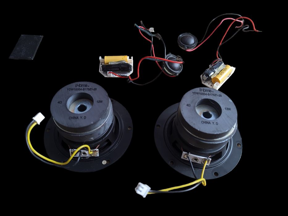 Zestaw głośników 4ohm Apple IHome + zwrotnice