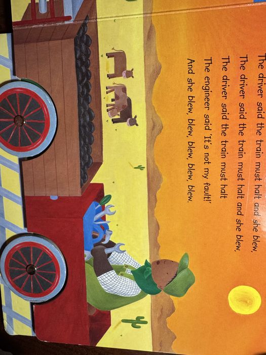 Книга англійською мовою The Runaway Train