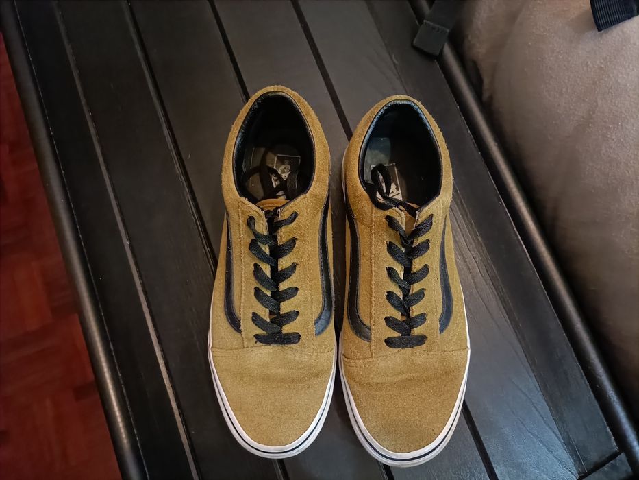 Vans tamanho 37 mostarda