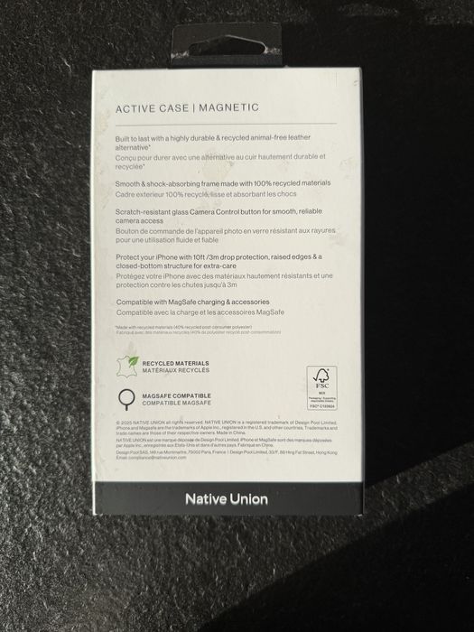 Etui iPhone 17 pro Native Union