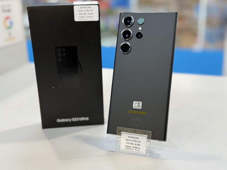 Telefon Samsung Galaxy S23 Ultra 5G 256/8 Gb + gwarancja 12 mcy