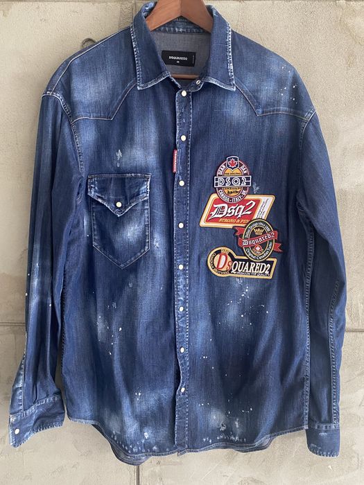 Koszula Jeans Dsquared2 Rozmiar 48