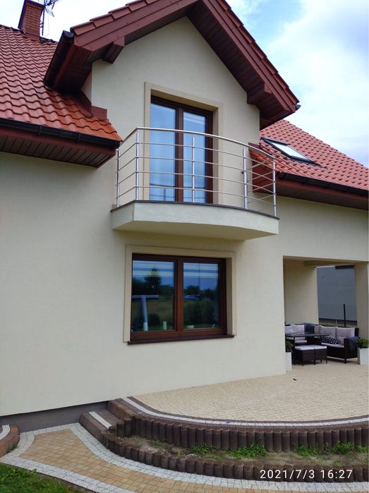 Balustrady nierdzewne