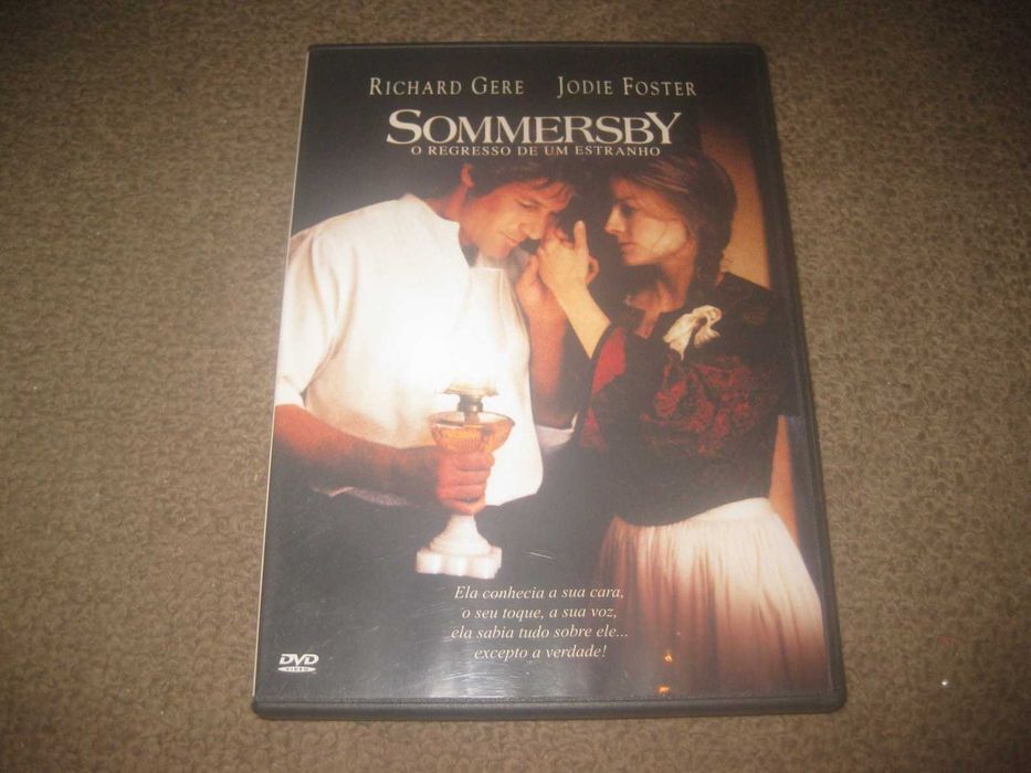 DVD "Sommersby: O Regresso de Um Estranho" com Richard Gere/Raro!