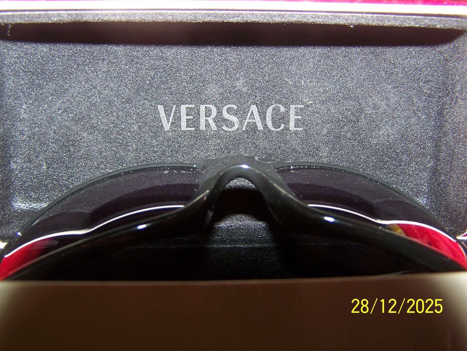 okulary VERSACE luksusowe markowe oryginalne przeciwsłoneczne damskie.