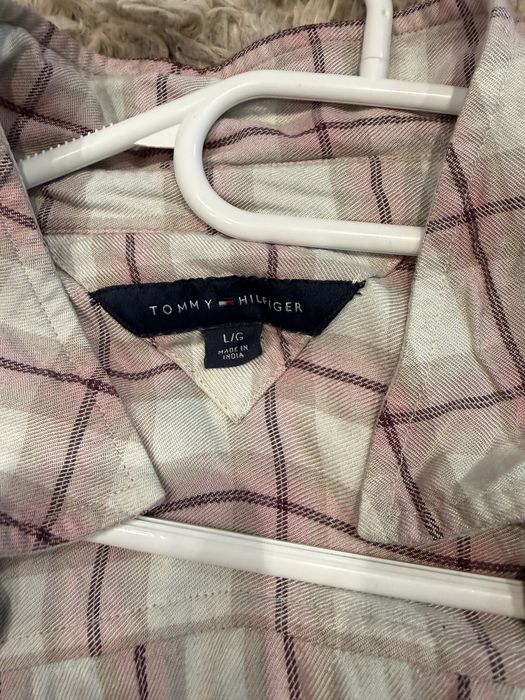 Рожева рубашка в клінтку Tommy Hilfiger
