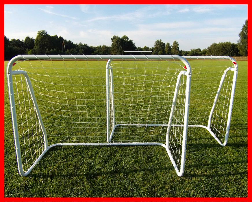 2x BRAMKA PIŁKARSKA * BRAMKI do PIŁKI NOŻNEJ  zestaw bramek na ogród