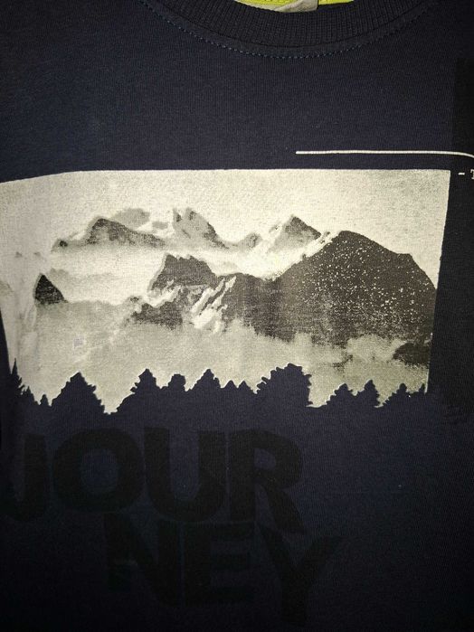 bluzka chłopięca bluza granatowa Coccodrillo rozm. 134