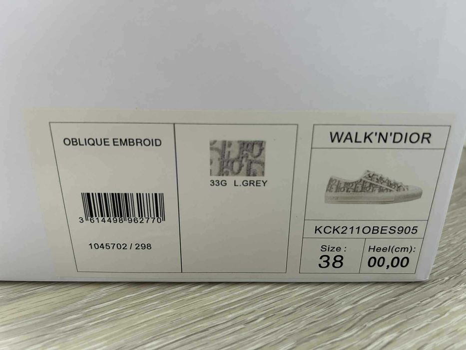 Buty damskie marki DIOR 38