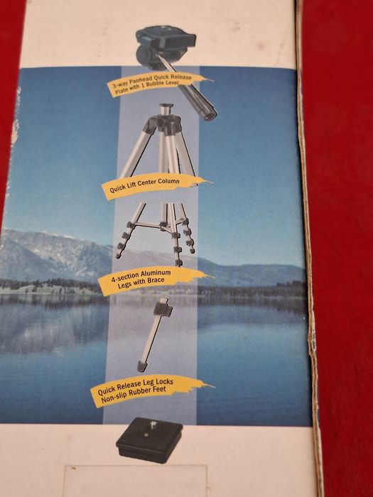 Tripé para câmara filmar e máquina fotográfica
