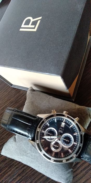 Мужские спортивные часы, элегантные AMBITIOUS с хронографом от LR