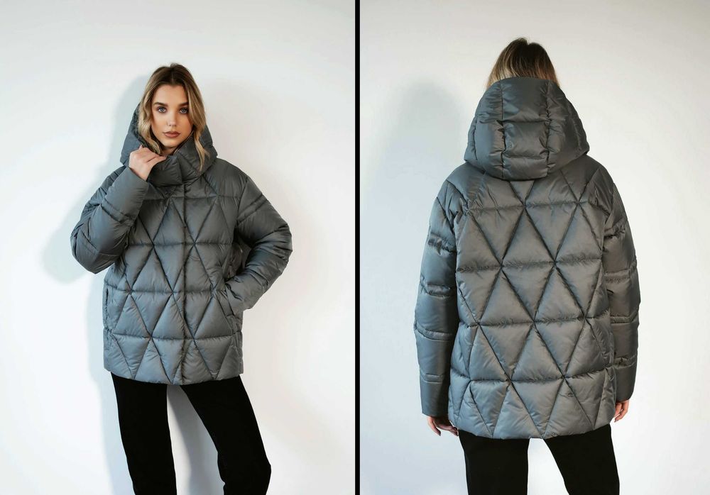 Пухова тепла куртка Garni S-M