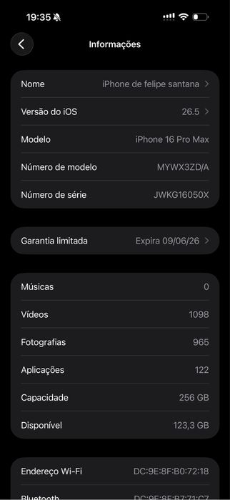 iPhone 16 Pro Max 256GB COMO NOVO + Extras | Oportunidade