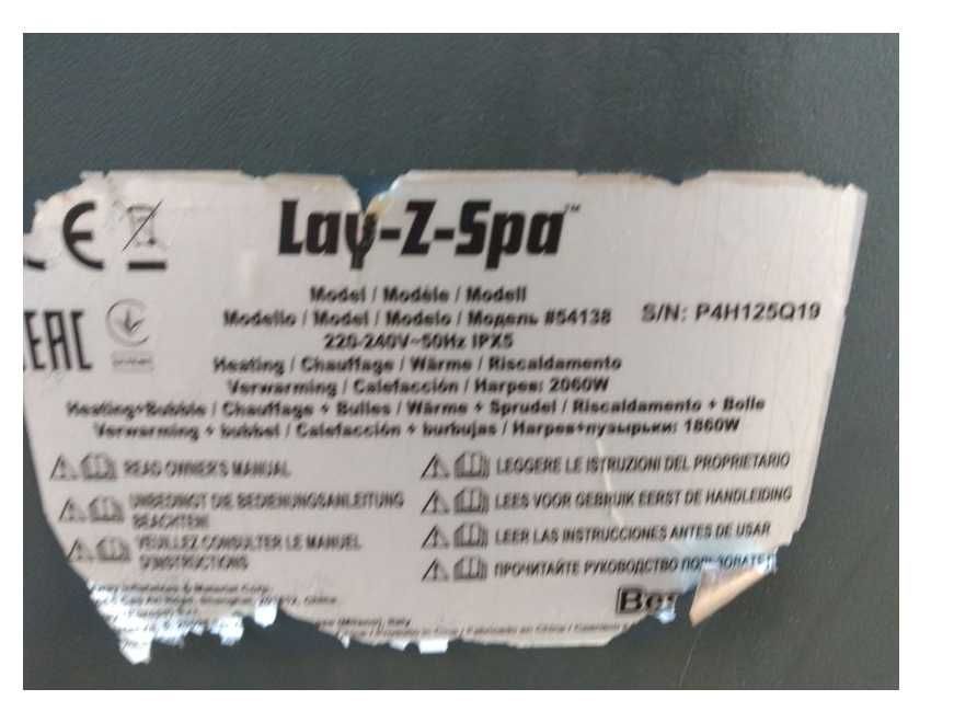 wydajna pompa do basenu Lay-Z-Spa
