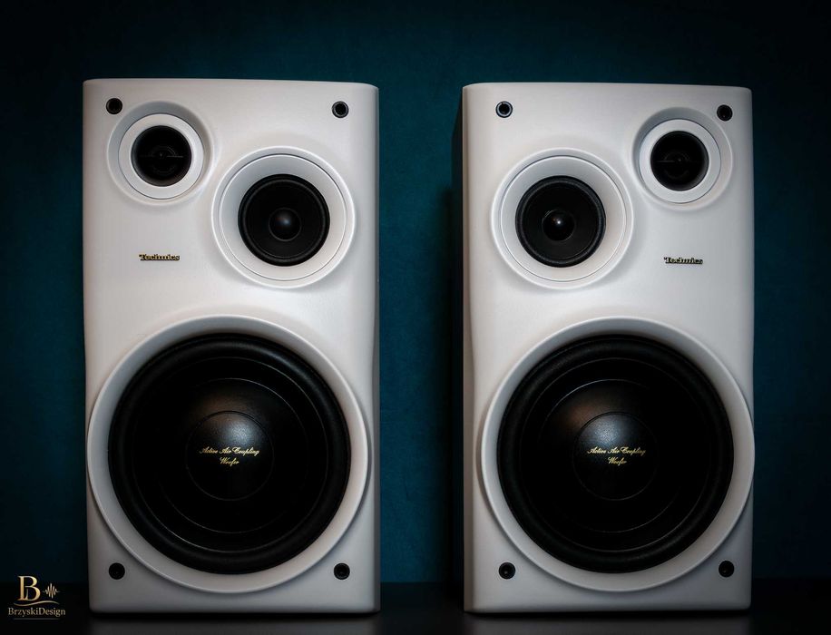 Kolumny Technics po renowacji - piękne!