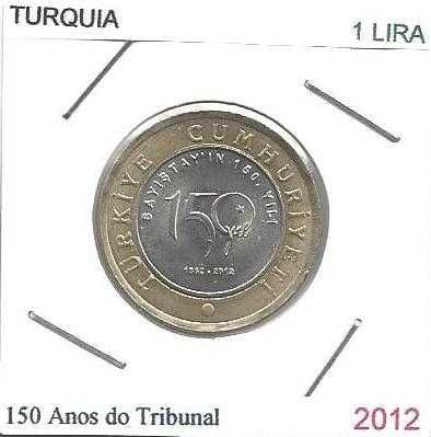 Turquia - - - - - Moedas Comemorativas