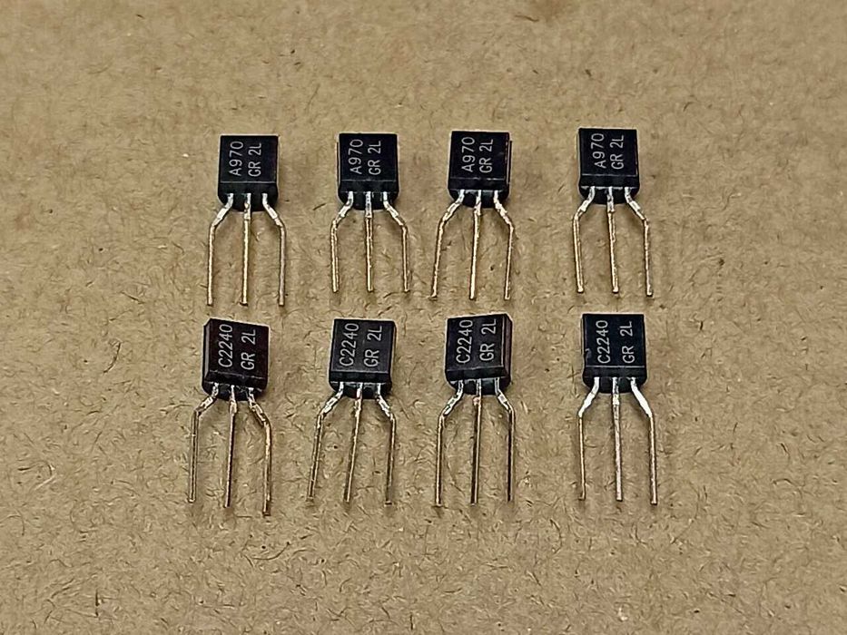 Транзисторы 2sc2240GR 2sa970GR