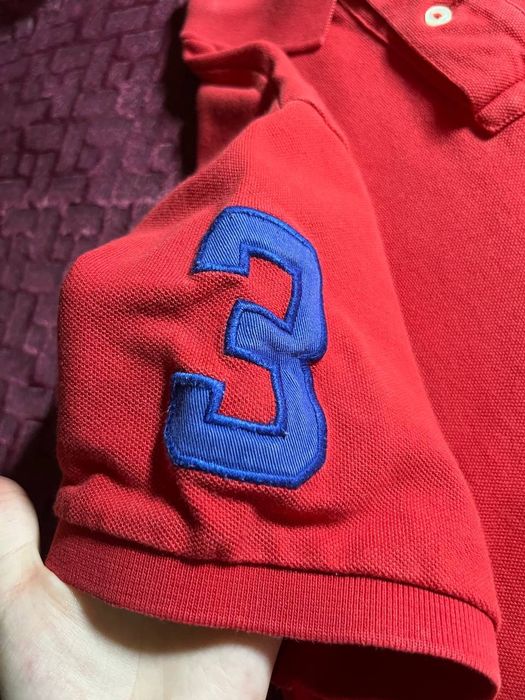 Поло від Ralph Lauren
Насичений червоний колір 
Стан 9/10
Велике лого