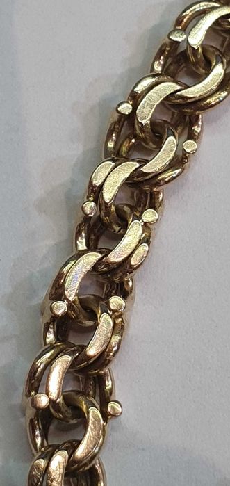 Bransoleta złota 14 k/585/27,36 g. 22 cm - Madej Gorlice Mickiewicza -