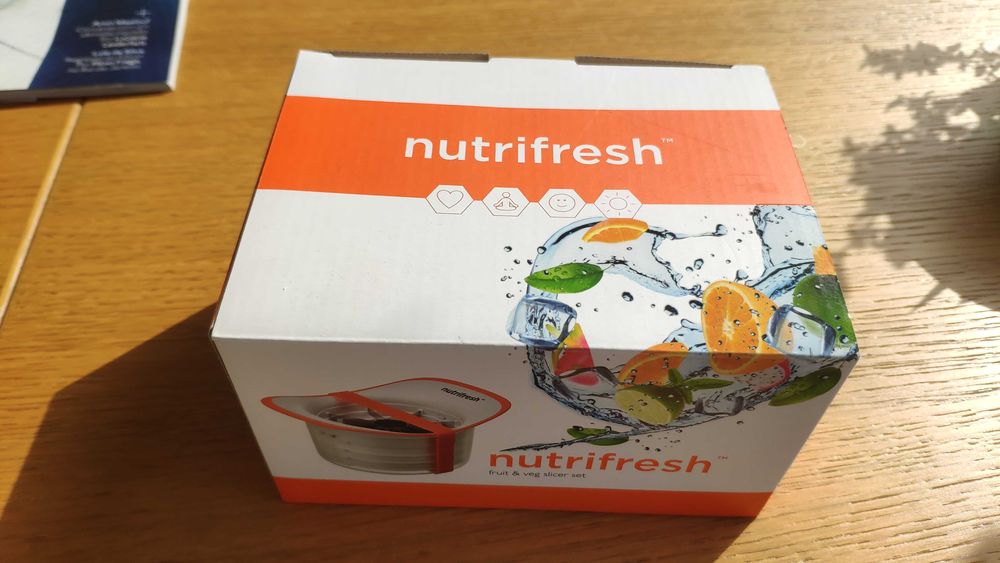 Conjunto corte de fruta e legumes - 5 lâminas - Novo