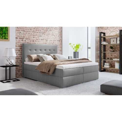 Łóżko kontynentalne BARI 120, 140, 160 x200 tapicerowane SYPIALNIA