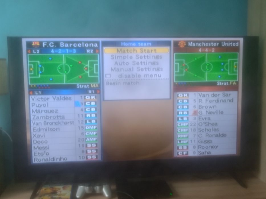 PlayStation 2+ HDMI +PES 6